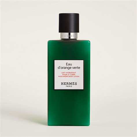 hermes homme orange verte|Hermes body lotion orange.